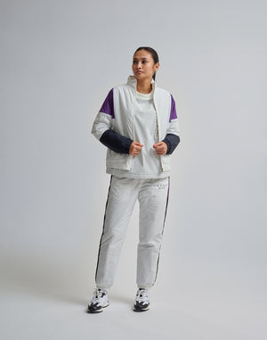 CRONOS BLACK STAND ZIP BLOUSON【WHITE】