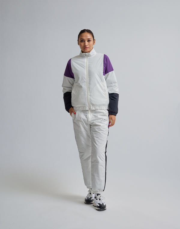 CRONOS BLACK STAND ZIP BLOUSON【WHITE】