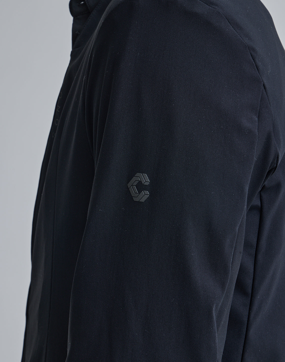 ジャケット・アウター CRONOS BLACK STRECH JACKET xxl CRONOS BLACK COLLARLESS STRETCH JACKET