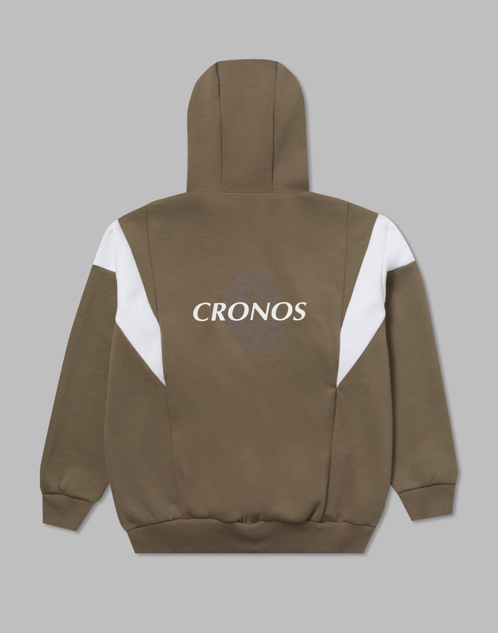 CRONOS 上臂開關連帽衫 [灰褐色]