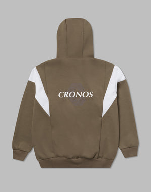 CRONOS UPPER ARM SWITCH HOODIE【TAUPE】