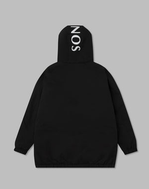 CRONOS Padded hooded jacket【BLACK】