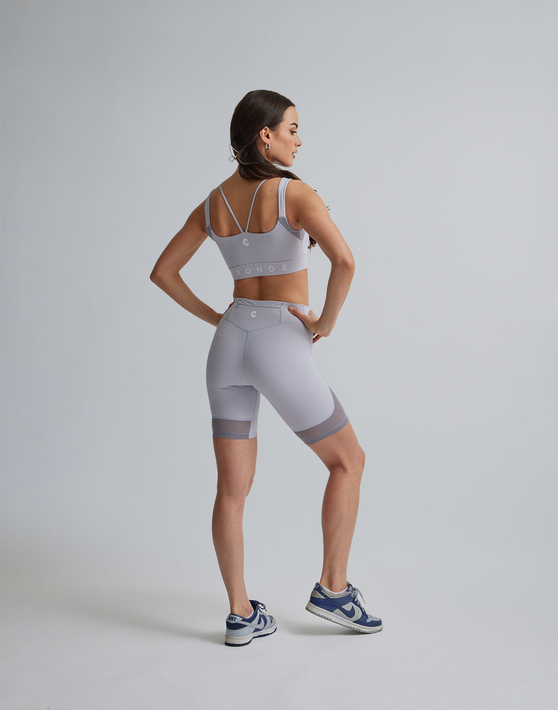 CRONOS WOMEN SPORTS MESH BRA【GRAY】 – クロノス CRONOS