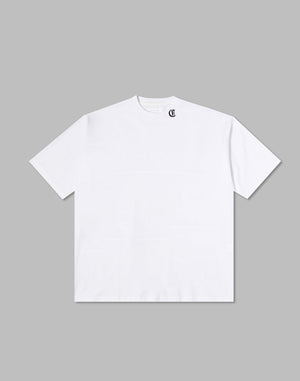 CRONOS BLACK LETTER DOLMAN SLEEVE T-SHIRT【WHITE】