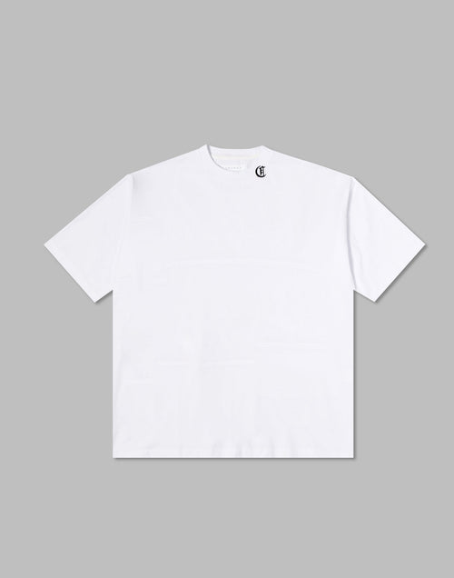 CRONOS BLACK LETTER DOLMAN SLEEVE T-SHIRT【WHITE】