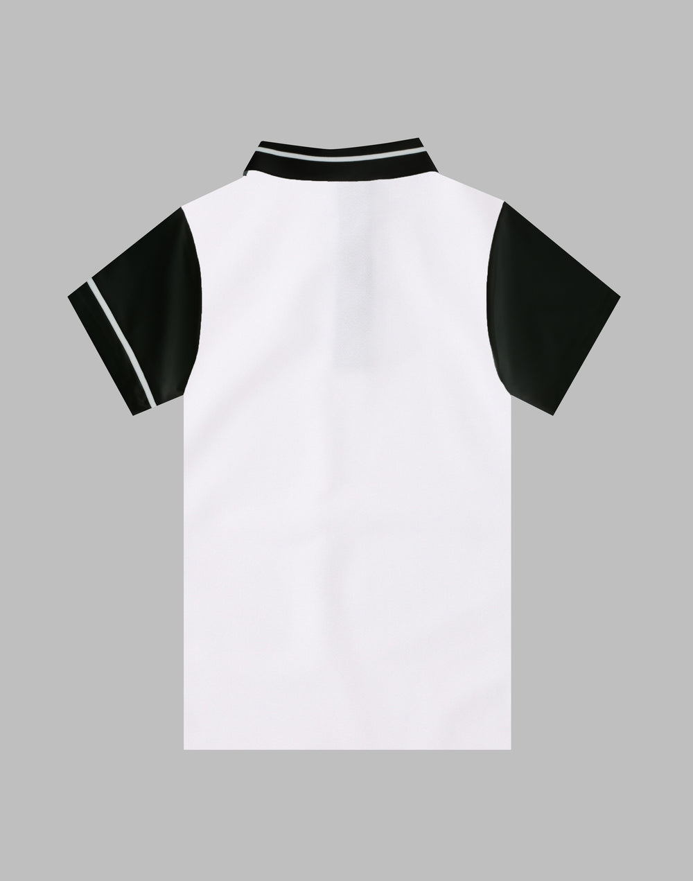CRONOS BLACK POLO SHIRTS [WHITE]