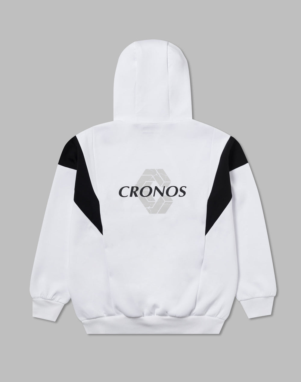 CRONOS 上臂開關連帽衫 [白色]
