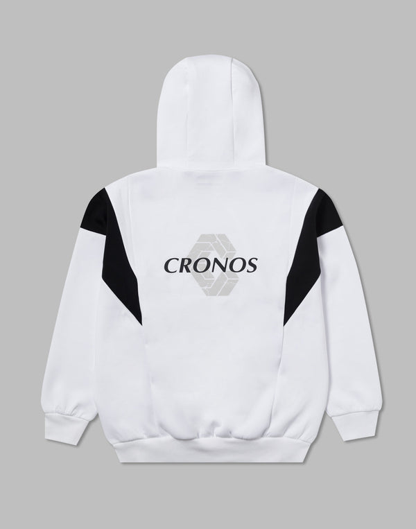 CRONOS UPPER ARM SWITCH HOODIE【WHITE】