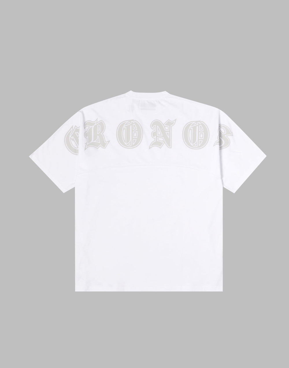 CRONOS BLACK LETTER DOLMAN SLEEVE T-SHIRT【WHITE】