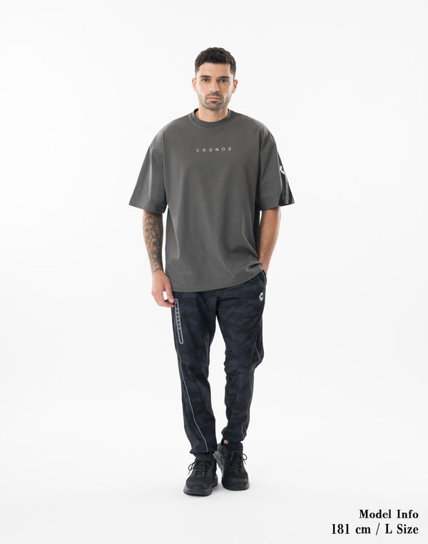 CRONOS SIDE STRIKE S/S TEE【D.GRAY】