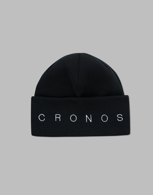 CRONOS BASIC CUFF KNIT【BLACK】