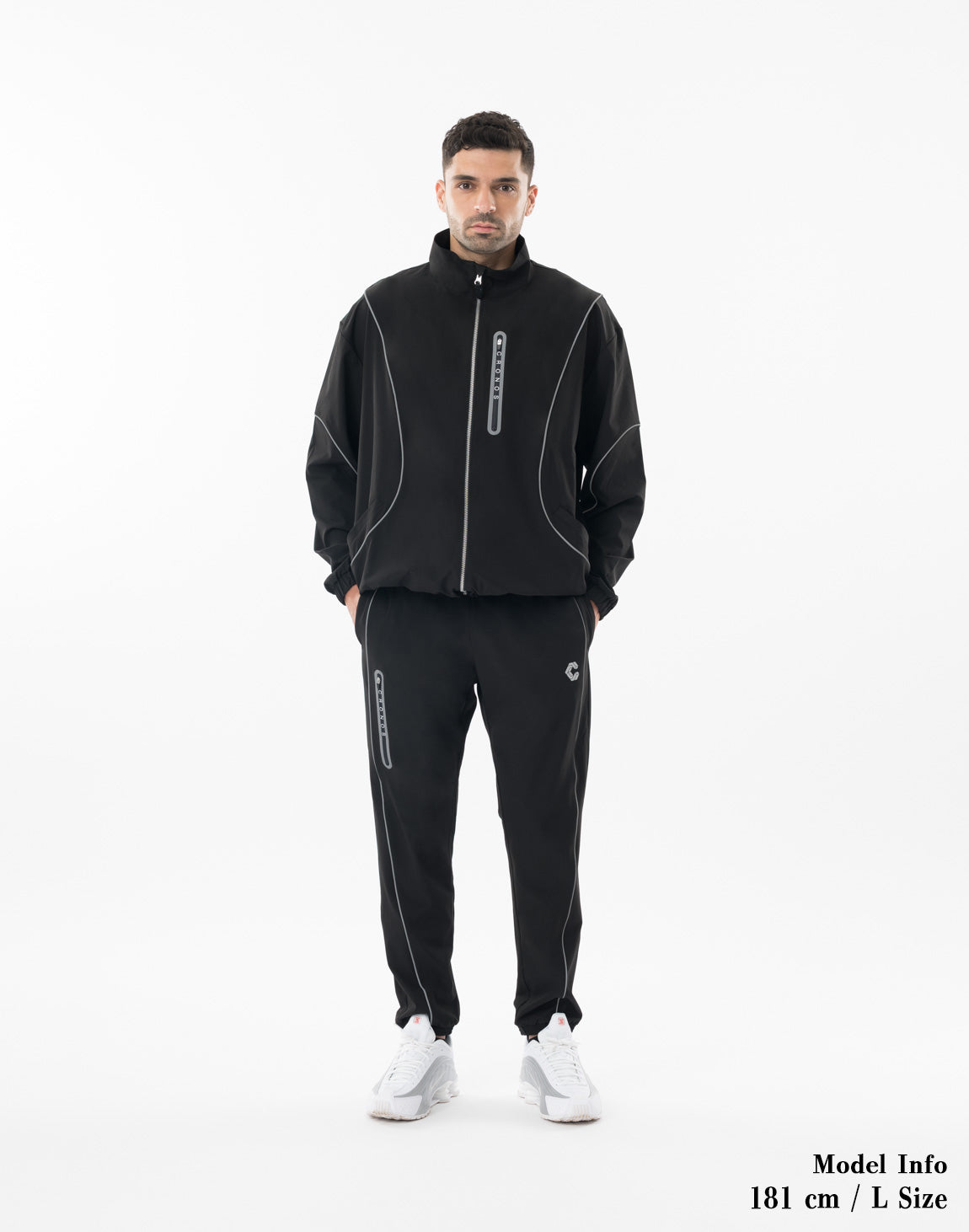 CRONOS EDGE ZIP STAND BLOUSON【BLACK】