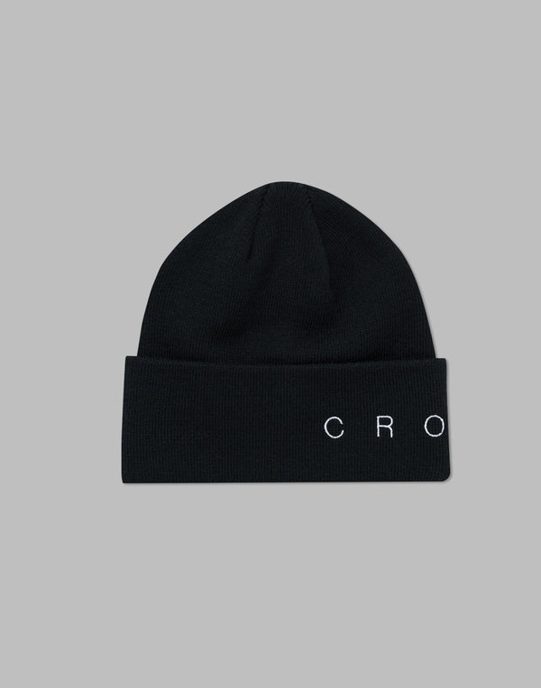CRONOS BASIC CUFF KNIT【BLACK】
