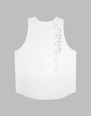 CRONOS CRNS 後背LOGO背心 [白色]