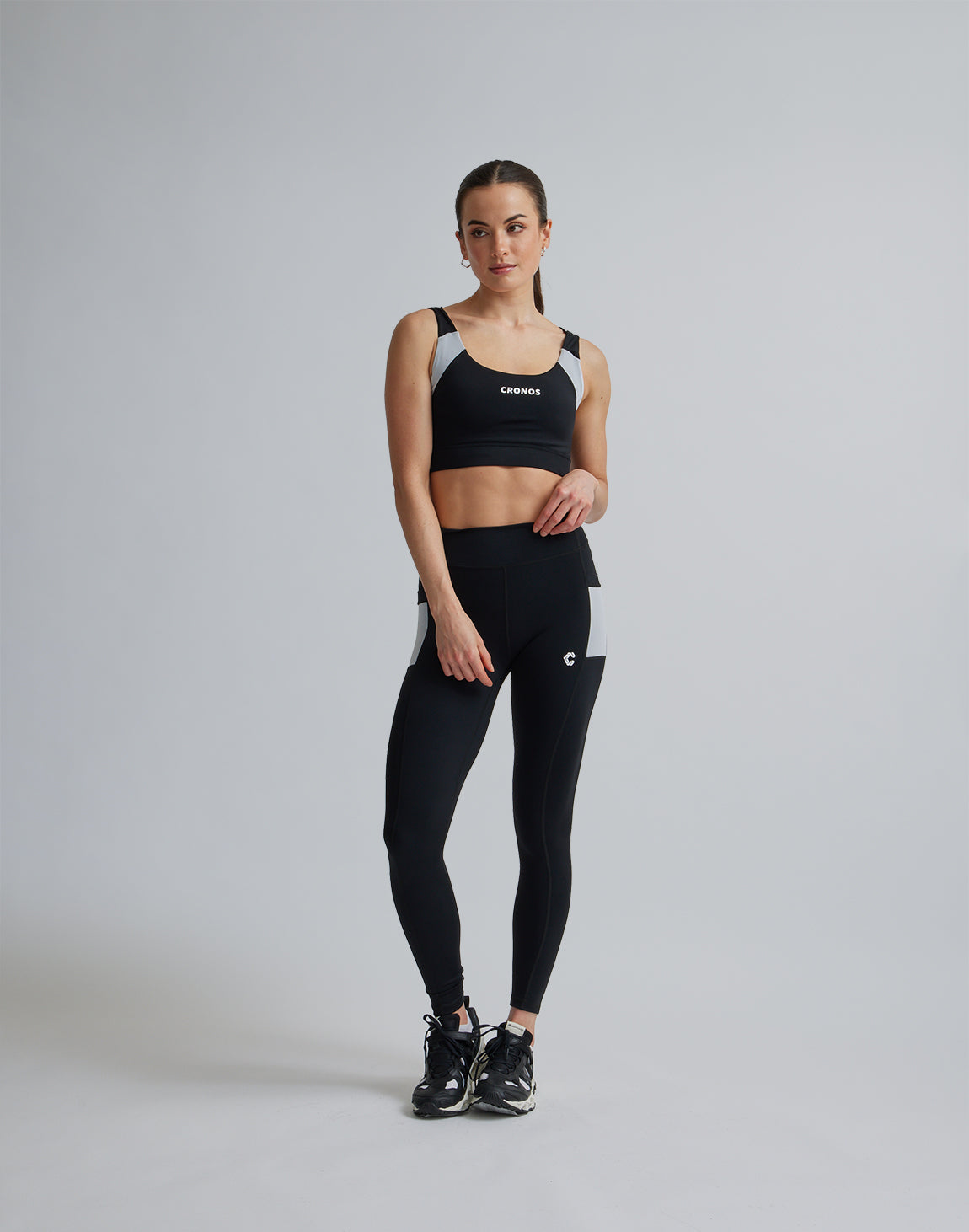 人気便利グッズ CRONOS WOMEN SPORTS MESH BRA【BLACK×WHITE】 – クロノス ヨガ・ピラティス
