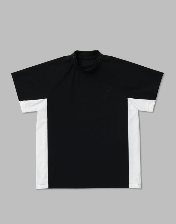 CRONOS BLACK 實用尼龍立領襯衫【黑色】