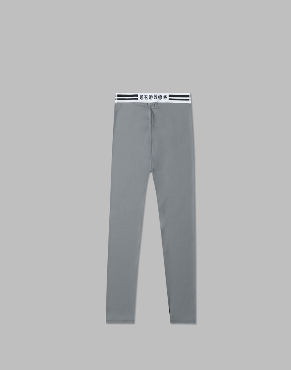 CRONOS WOMEN BLACK LETTER LEGGINGS【GRAY】