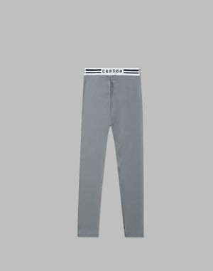 CRONOS WOMEN BLACK LETTER LEGGINGS【GRAY】