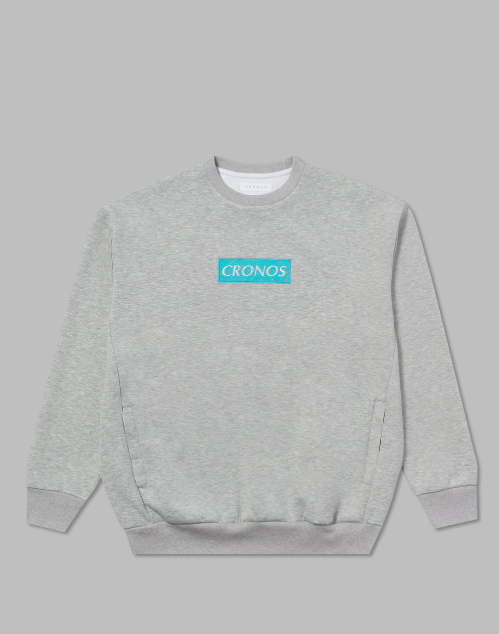 CRONOS BOXLOGO衛衣【M.灰色】