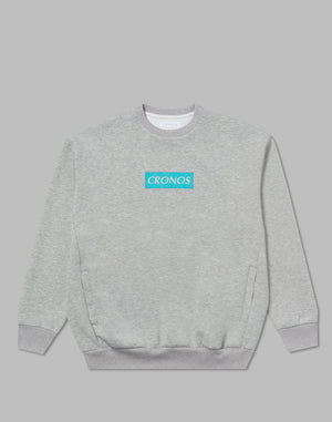 CRONOS BOXLOGO SWEAT【M.GRAY】