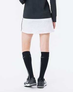 CRONOS BLACK WOMAN SMART LINE Skirt [WHITE]