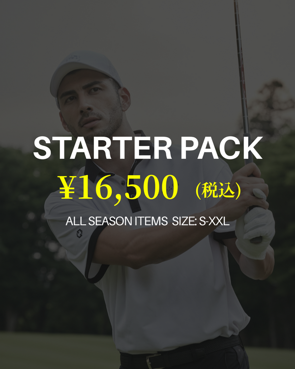 STARTER PACK【BLACK MEN】