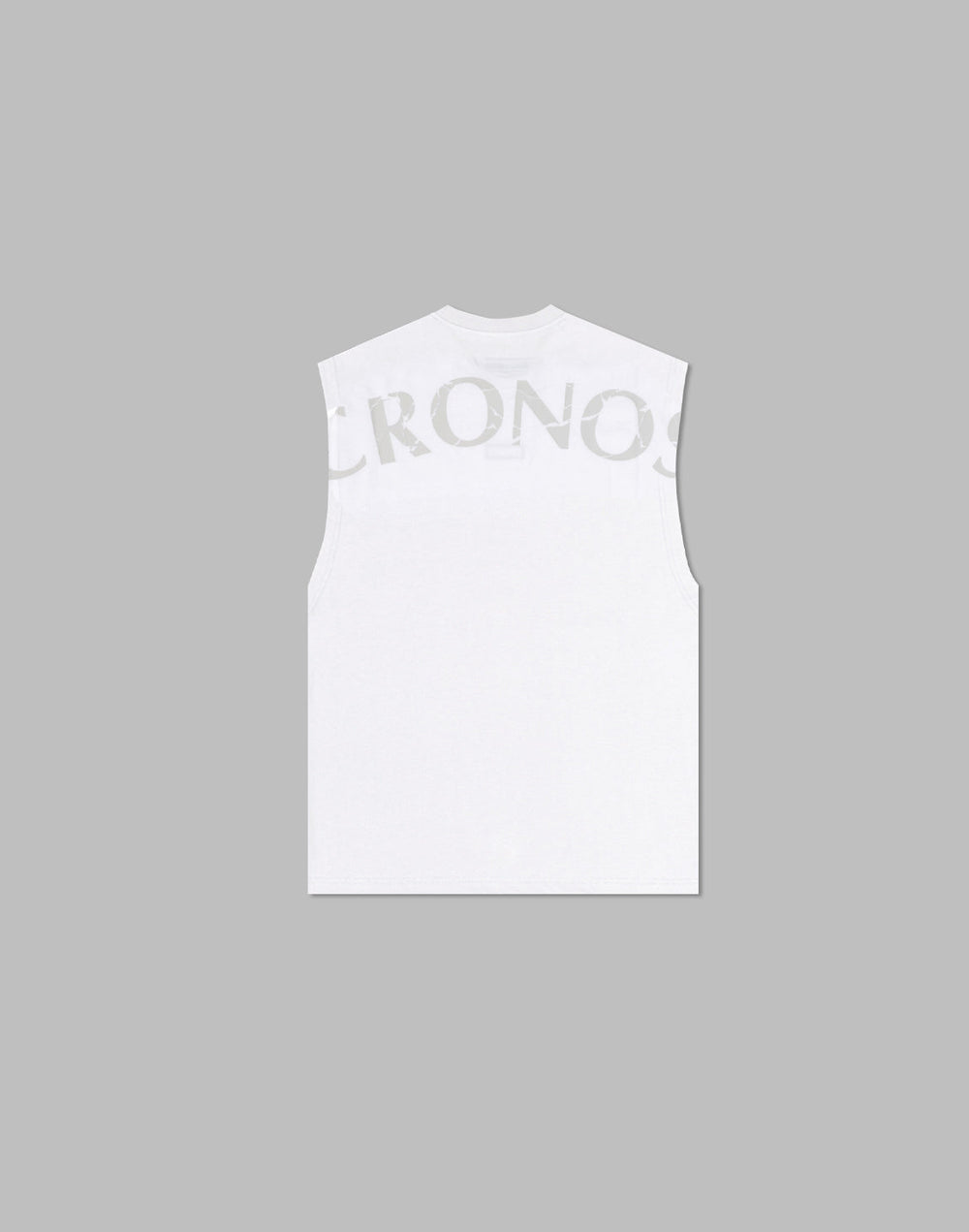 CRONOS 刺繡 BOXLOGO 無袖 [白色]