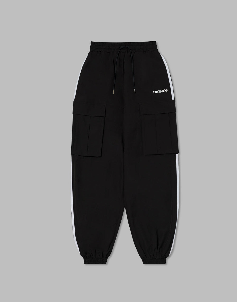 CRONOS WOMEN NYLON STRETCH CARGO【BLACK】