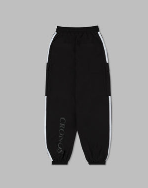 CRONOS WOMEN NYLON STRETCH CARGO【BLACK】