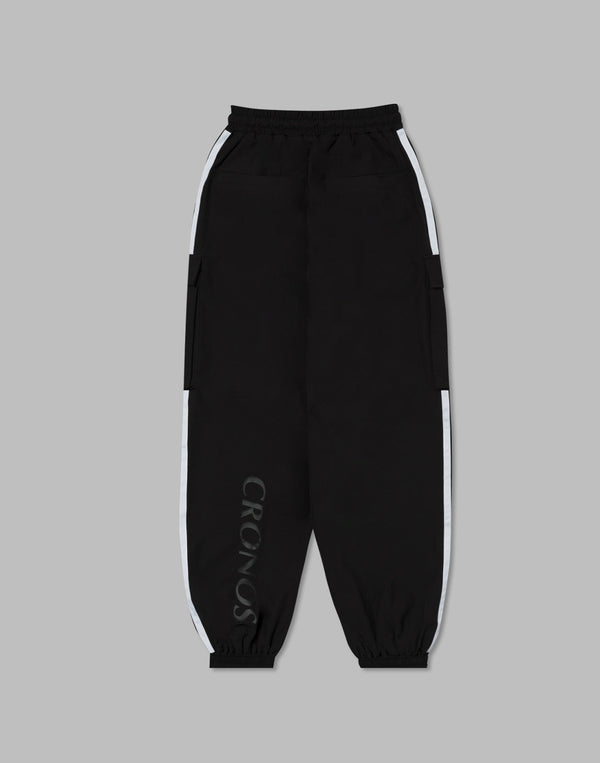 CRONOS WOMEN NYLON STRETCH CARGO【BLACK】