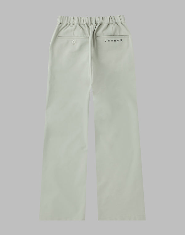 CRONOS WOMEN EASY CARE STRETCH PANTS【BEIGE】