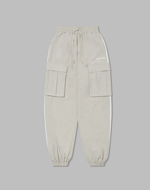 CRONOS WOMEN NYLON STRETCH CARGO【GRAY】