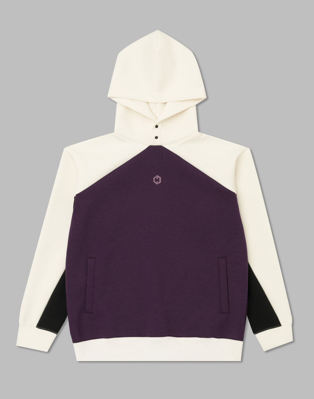 *Only for the Dragon Drive event: CRONOS BLACK COLOR-BLOCK DESIGN HOODIE [PURPLE]