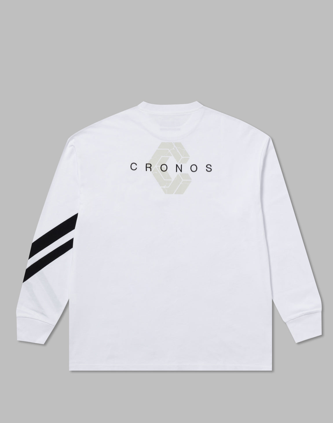 CRONOS DOUBLE STRIPES LONG SLEEVE【WHITE】 – クロノス CRONOS Official Store