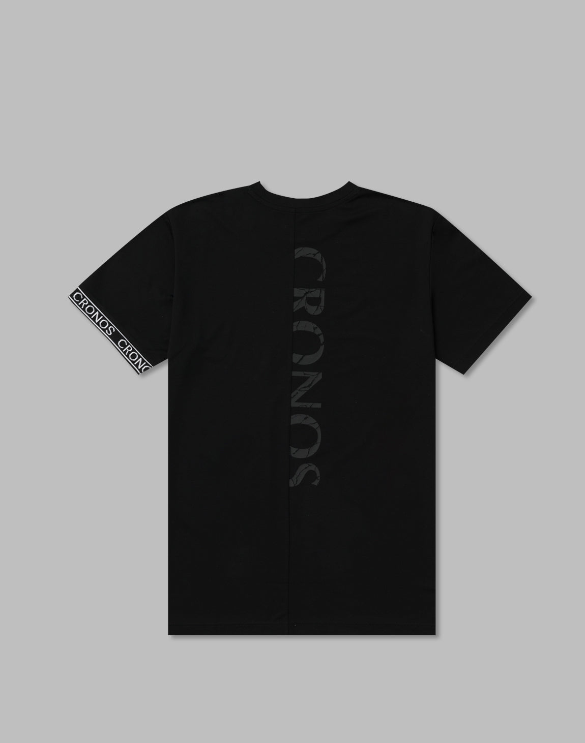 CRONOS Cuff design regular fit T-shirt【BLACK】 – クロノス CRONOS Official Store