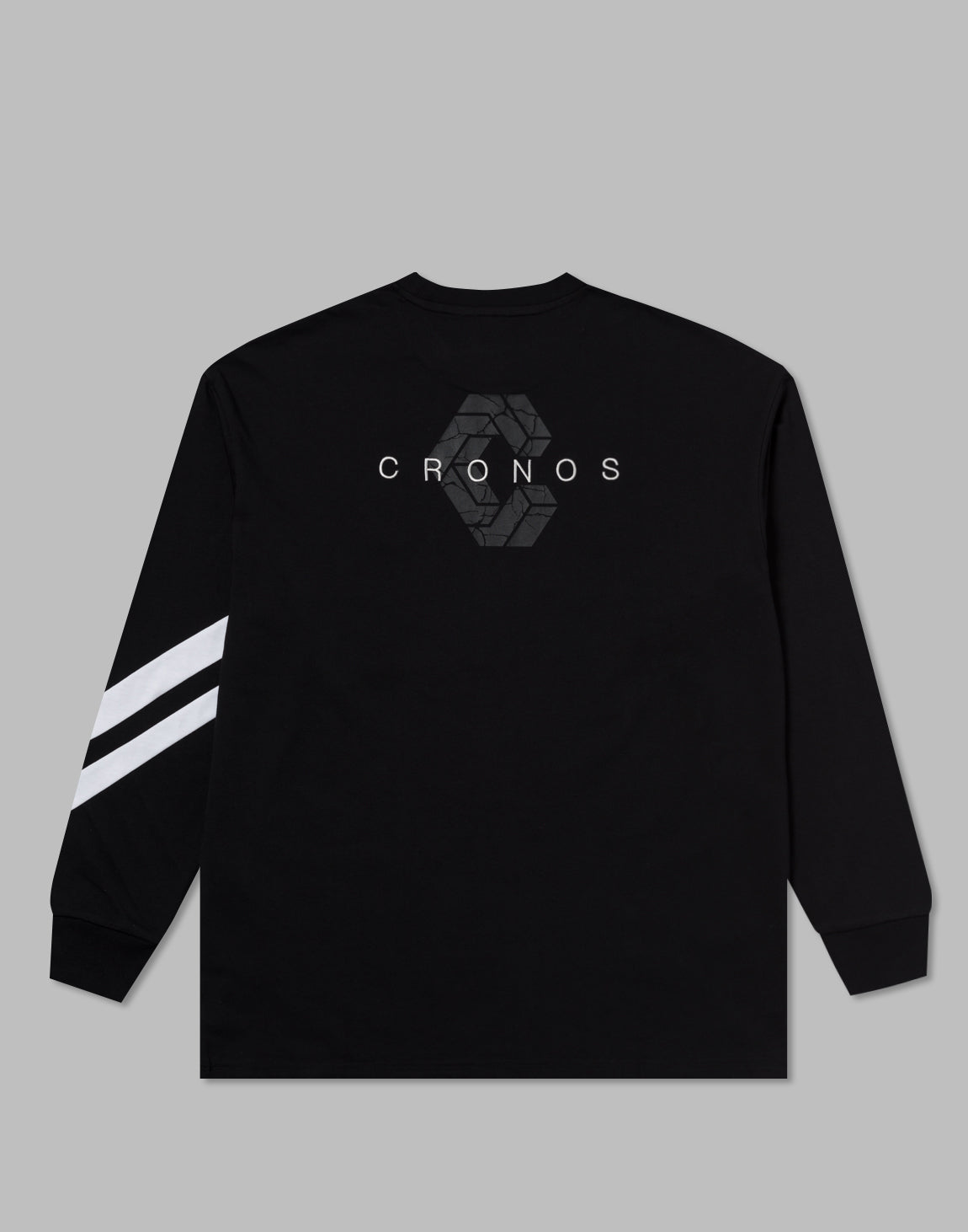 CRONOS DOUBLE STRIPES LONG SLEEVE【BLACK】 – クロノス CRONOS Official Store