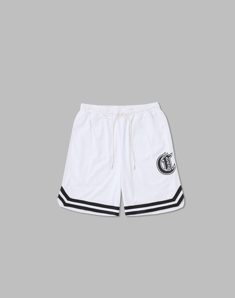 CRONOS JERSEY MESH SHORTS [WHITE]