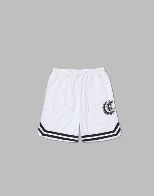 CRONOS JERSEY MESH SHORTS [WHITE]