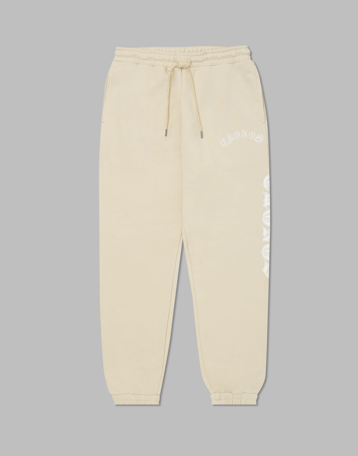 CRONOS BLACKLETTER FONT SWEAT LONGPANTS【CREAM】 – クロノス CRONOS Official Store