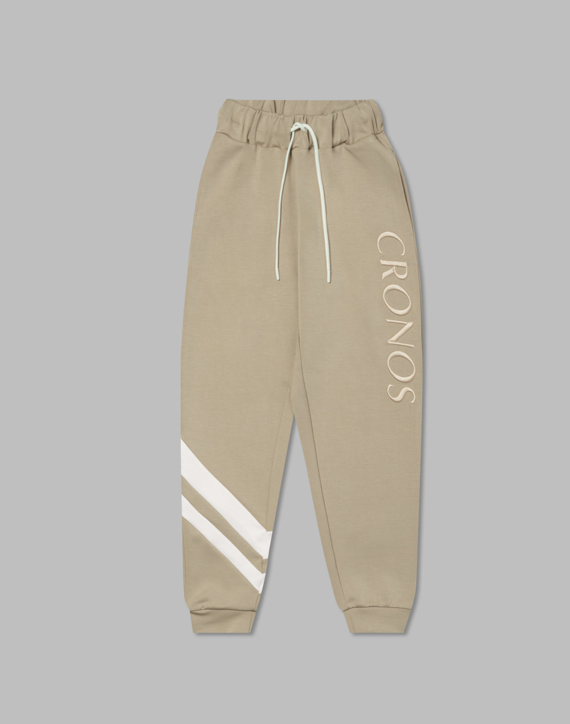 CRONOS WOMEN EMBROIDERY PANTS【BEIGE】 – クロノス CRONOS Official Store