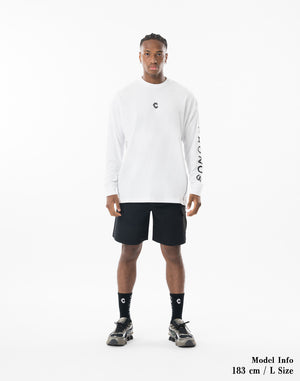 CRONOS DUAL-FACE TECH L/S TEE [WHITE]