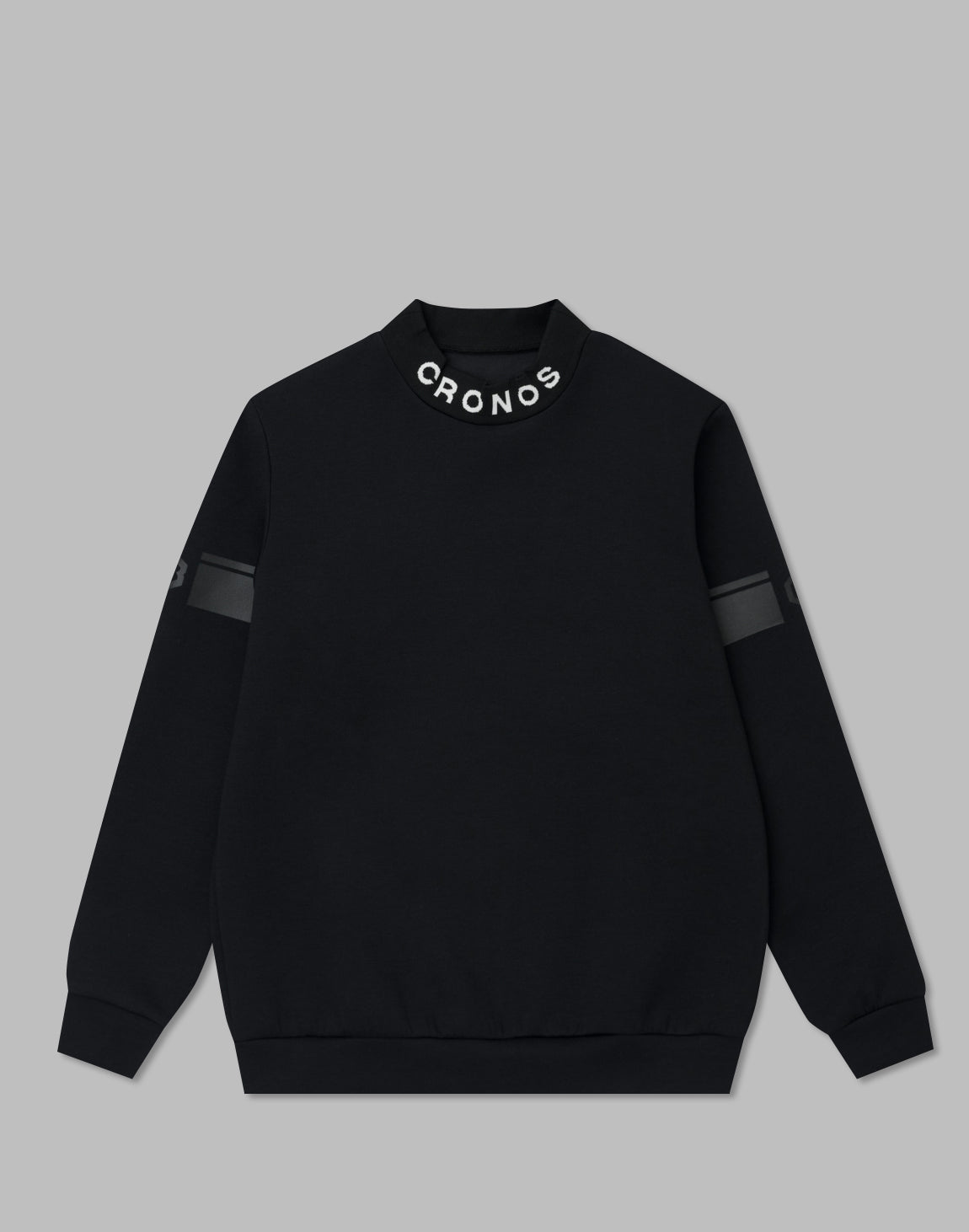 CRONOS BLACK MOCK NECK PULLOVER【BLACK】 – クロノス CRONOS Official Store