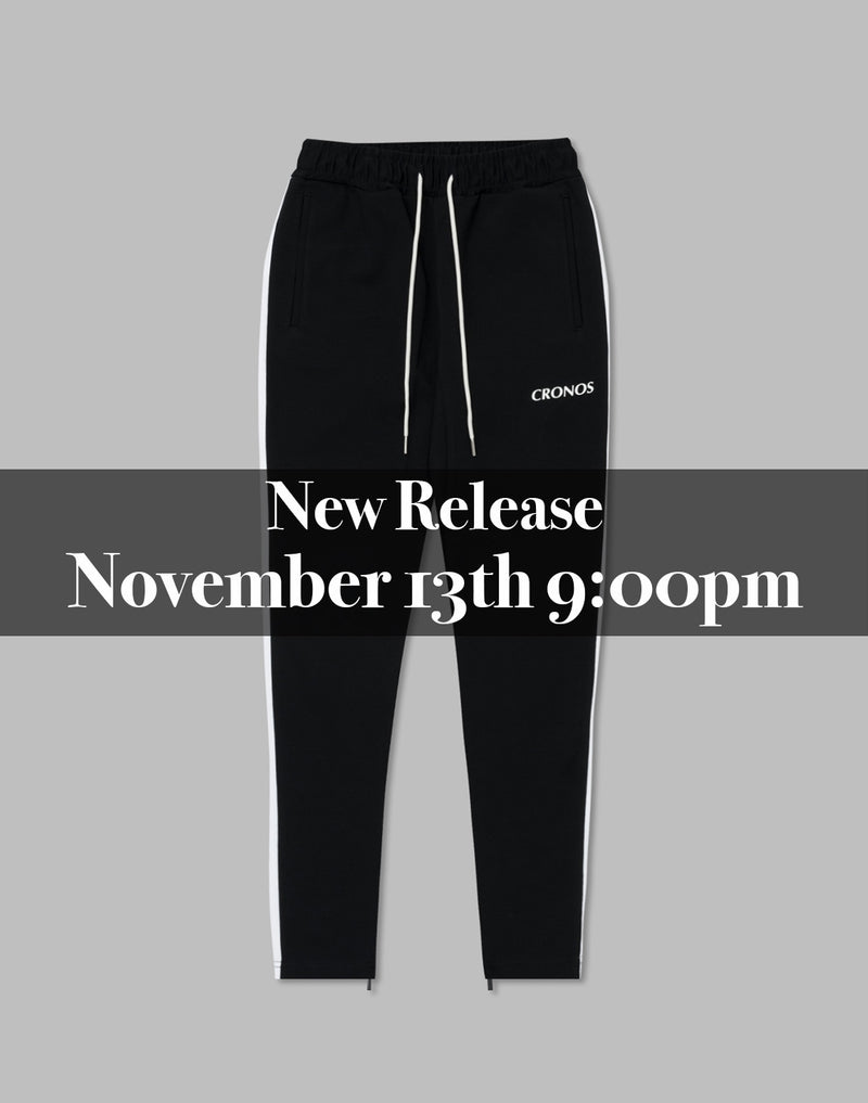 CRONOS WOMEN 2LINE STRETCH PANTS【BLACK】 – クロノス CRONOS 