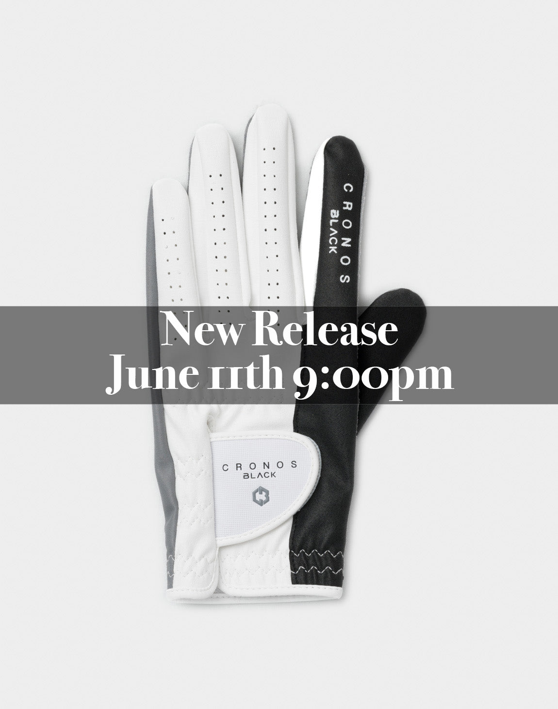CRONOS BLACK SwitchFlex Golf Glove【WHITE】 – クロノス