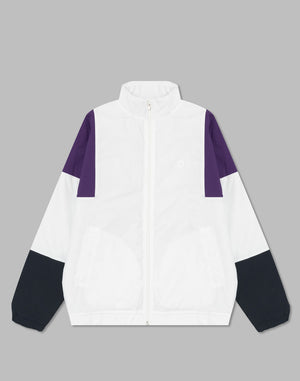 CRONOS BLACK STAND ZIP BLOUSON [WHITE]