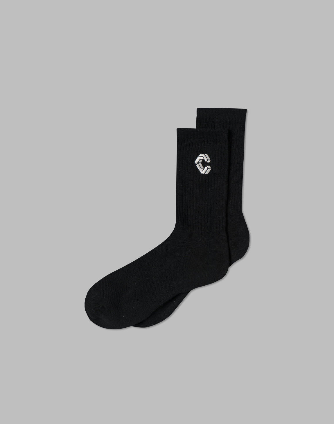 CRONOS 2PACK LOGO SOCKS【WHITE×BLACK】 – クロノス CRONOS Official Store