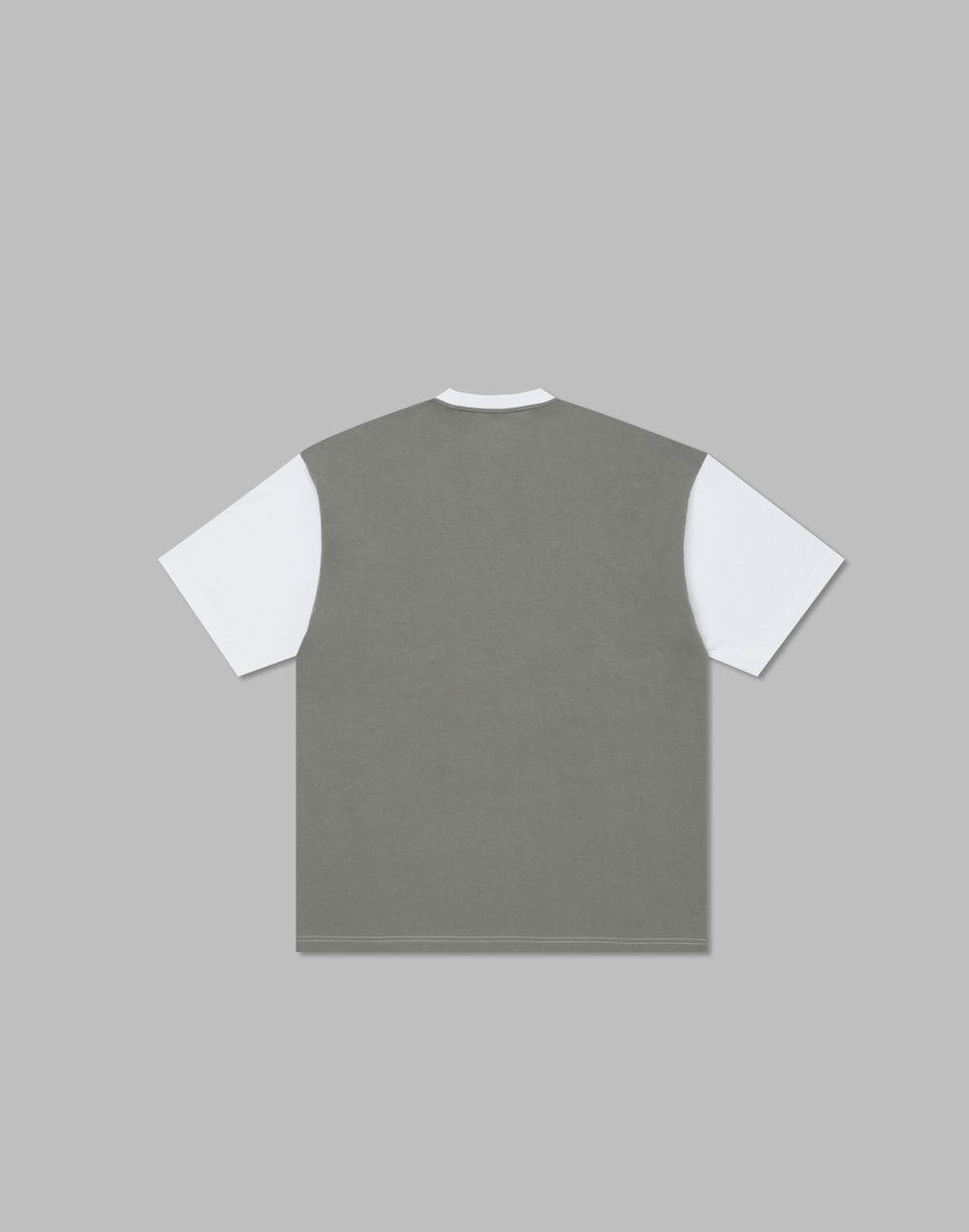 CRONOS FRONT BACK CONTRAST T-SHIRT【WHITE】