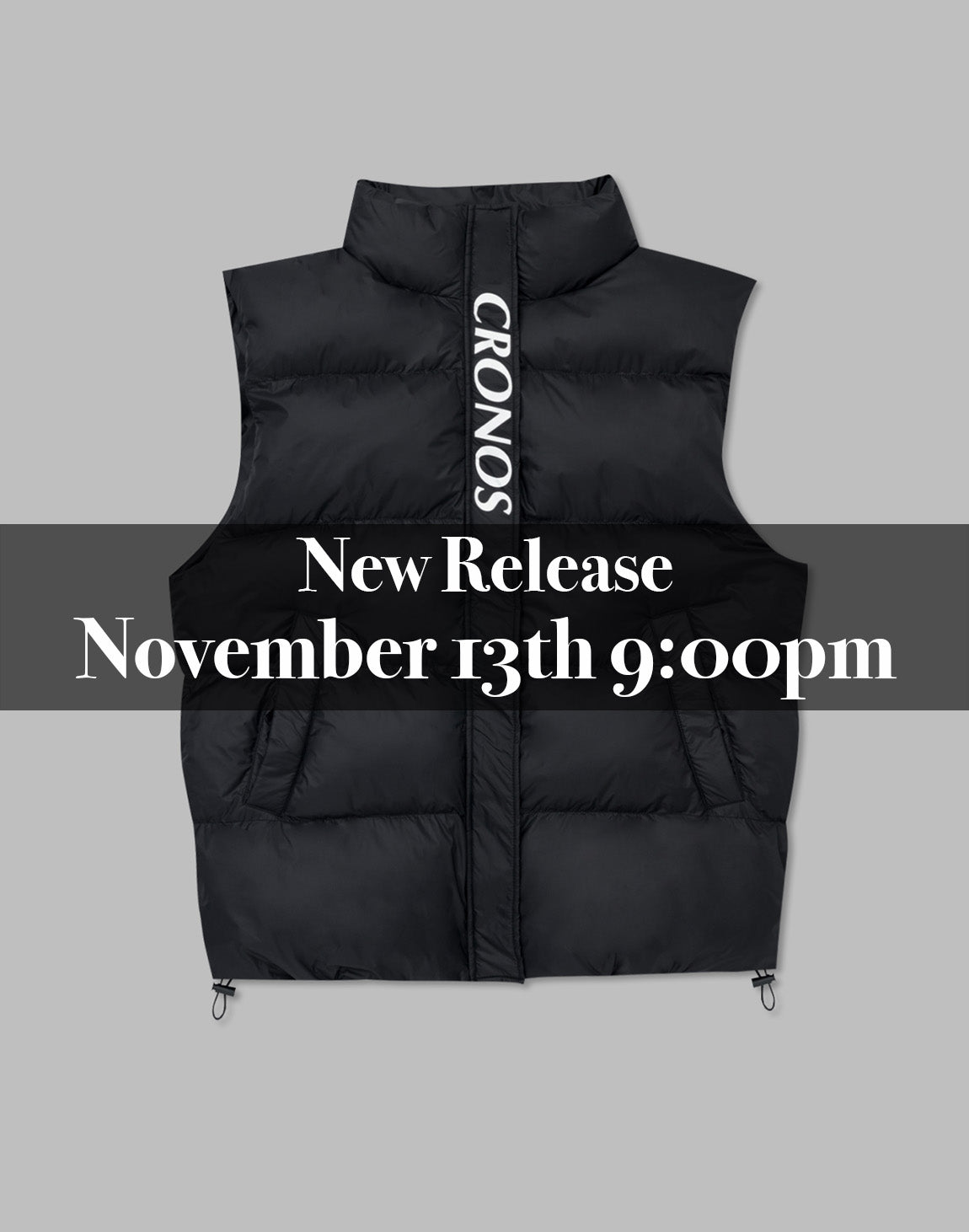 CRONOS WOMEN STAND VEST 【BLACK】 – クロノス CRONOS Official Store