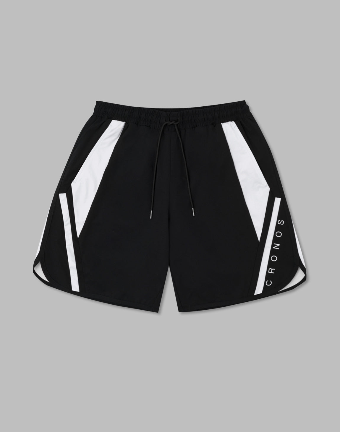 CRONOS Mechanical stretch shorts【BLACK×WHITE】 – クロノス CRONOS Official Store