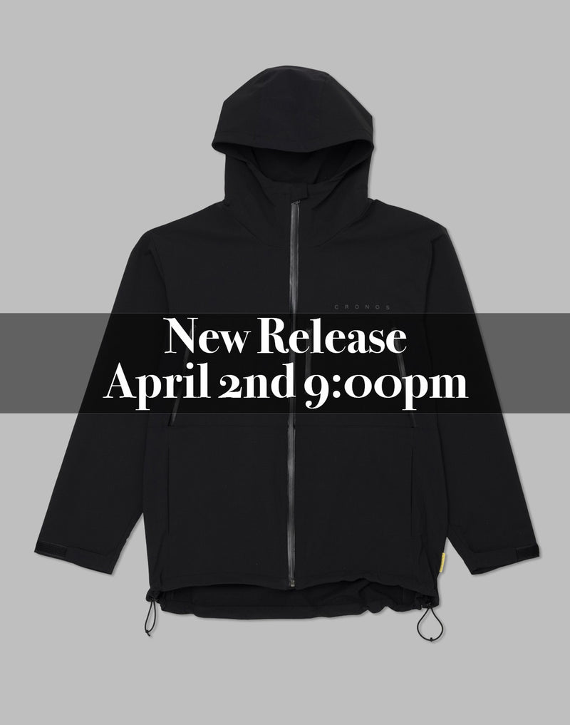 CRONOS Utility Hooded Jacket【BLACK】 – クロノス CRONOS Official Store 